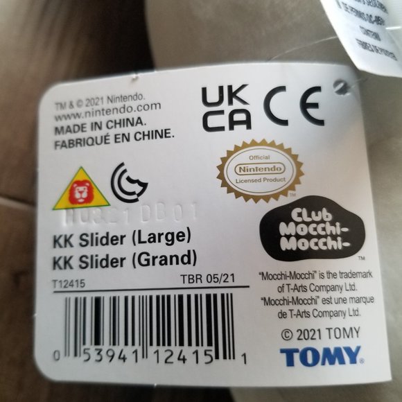 KK Slider - Club Mocchi- Mocchi- Animal Crossing Mega Plush Toy - Picture 4 of 5